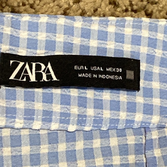 Zara Pleated Skort Size Large - Picture 4 of 7